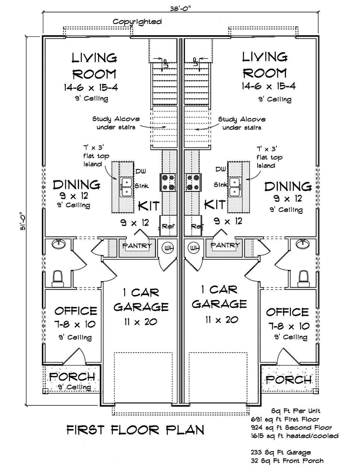 Multi-Family Plan 82859 Level One