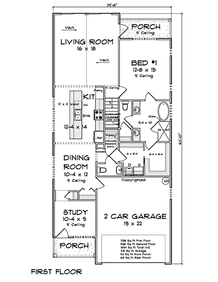 First Level Plan