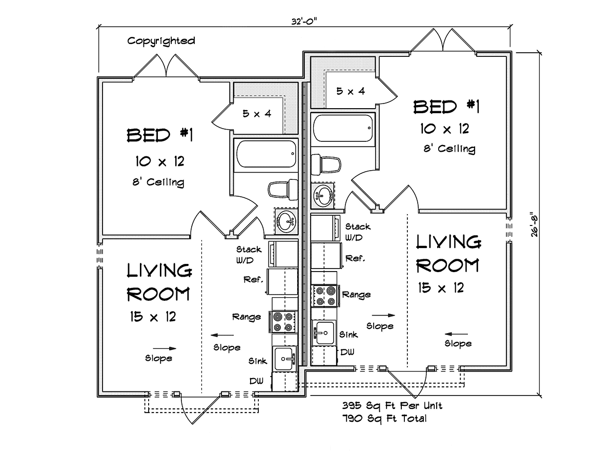 Multi-Family Plan 82866 Level One