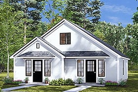 Plan 82866 - 790 Square Feet