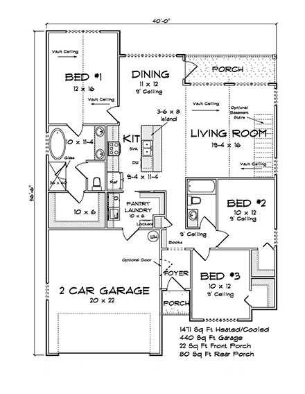 First Level Plan