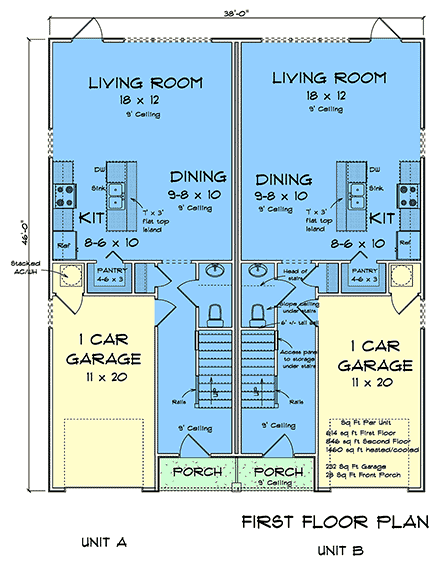 First Level Plan