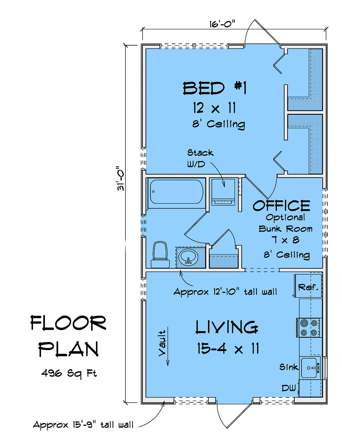 House Plan 82877 Level One