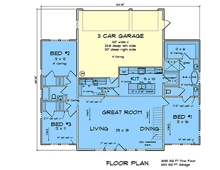 First Level Plan