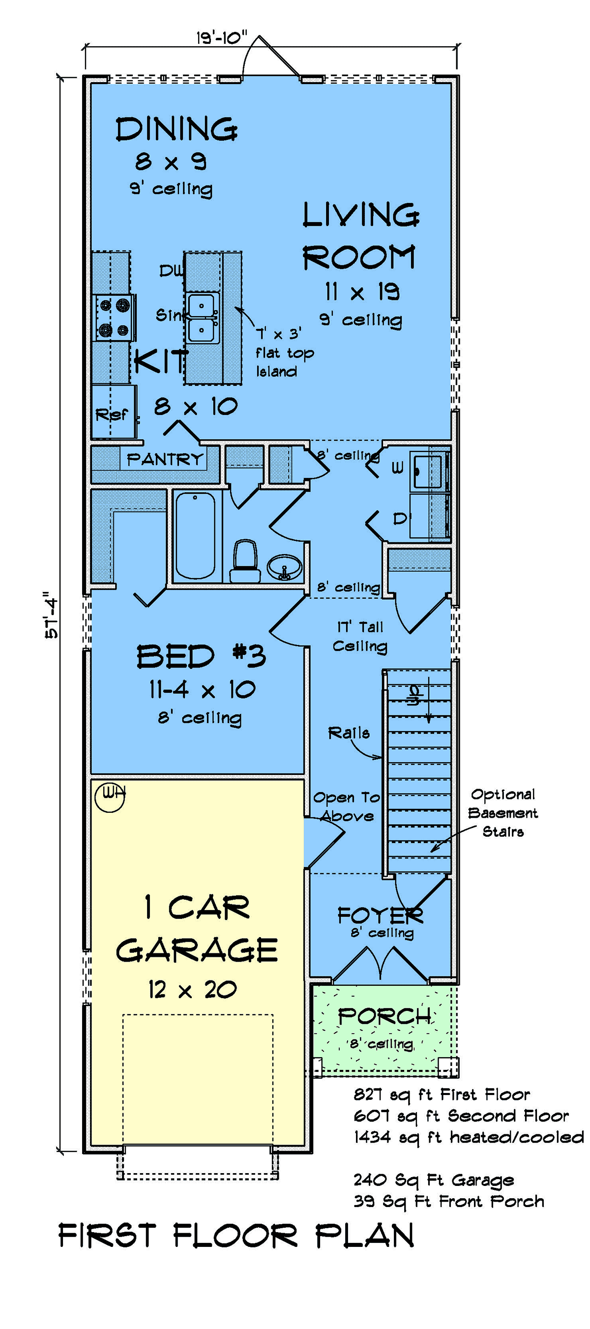 House Plan 82888 Level One