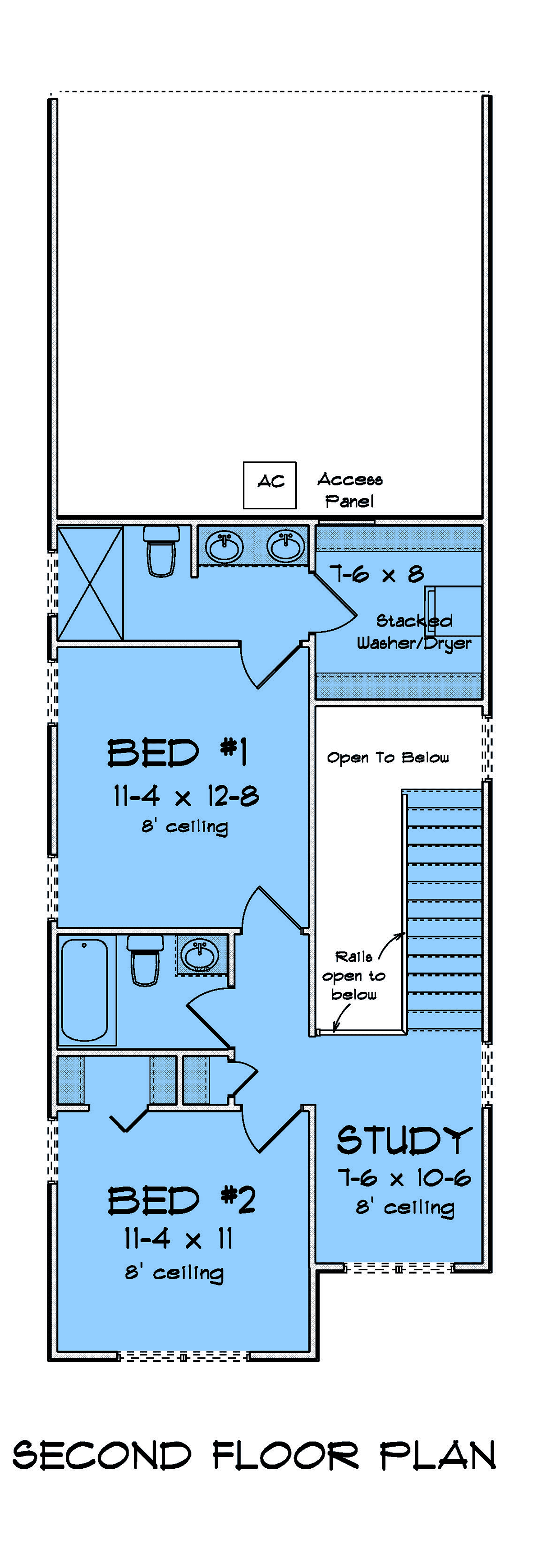 House Plan 82888 Level Two