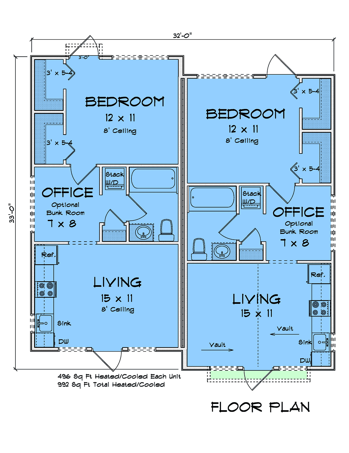 Multi-Family Plan 82892 Level One
