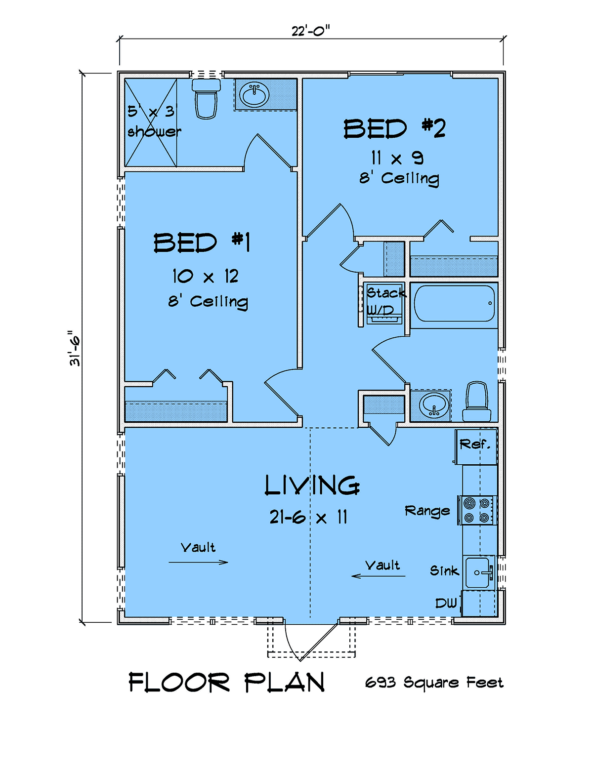 House Plan 82895 Level One