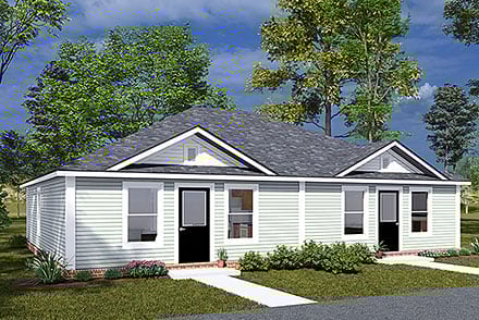 Plan 82897 - 1570 Square Feet