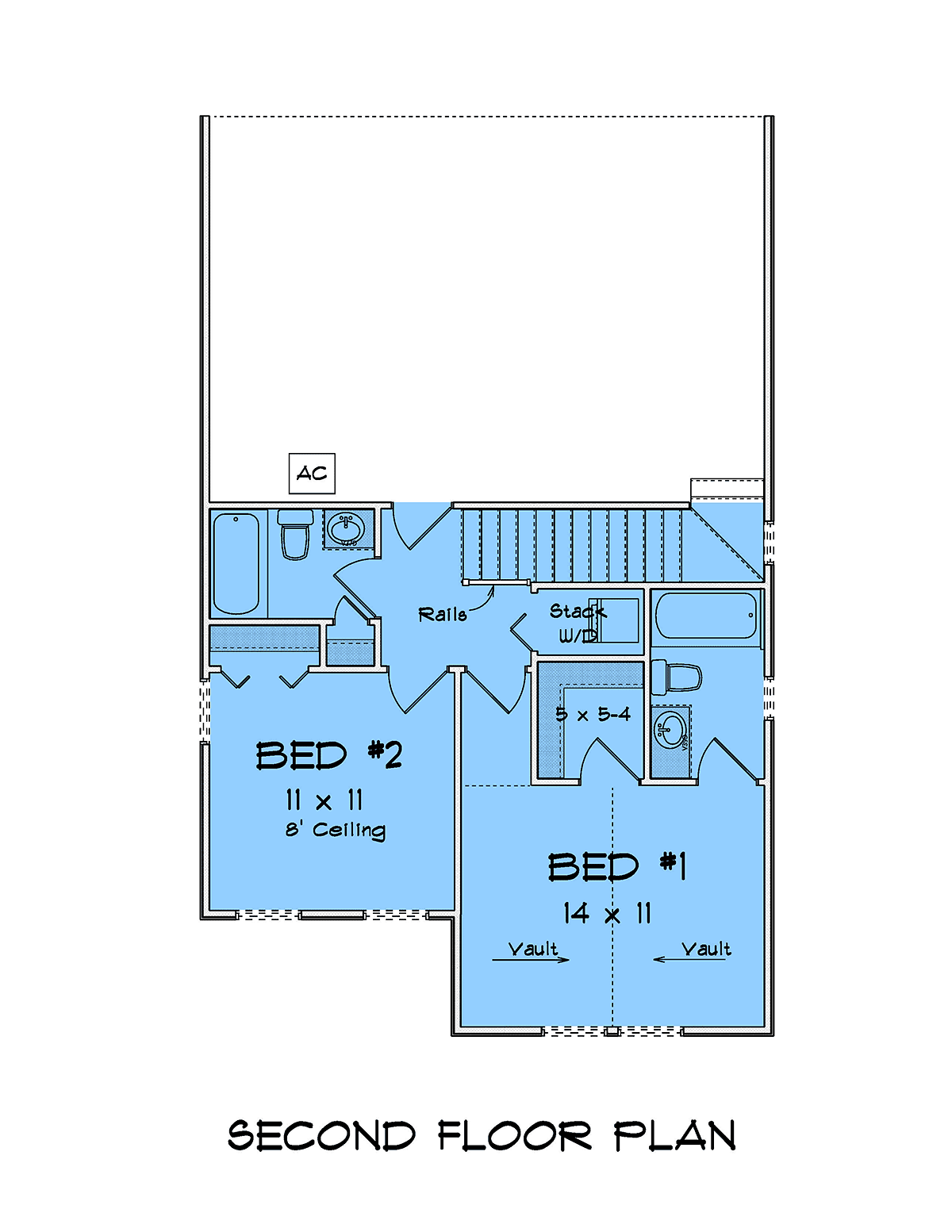 House Plan 82898 Level Two