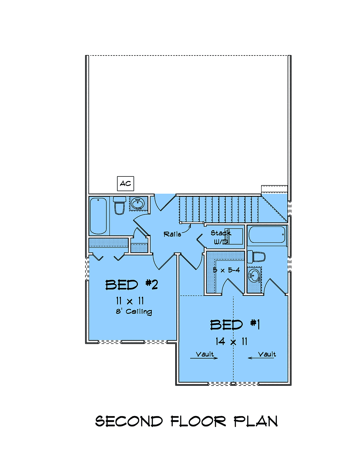 House Plan 82899 Level Two
