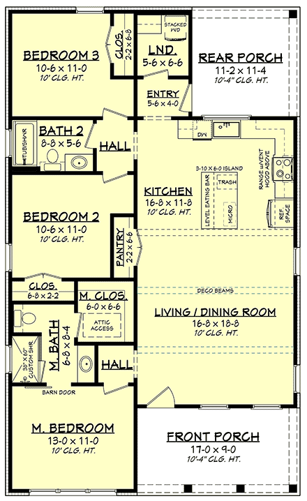 First Level Plan