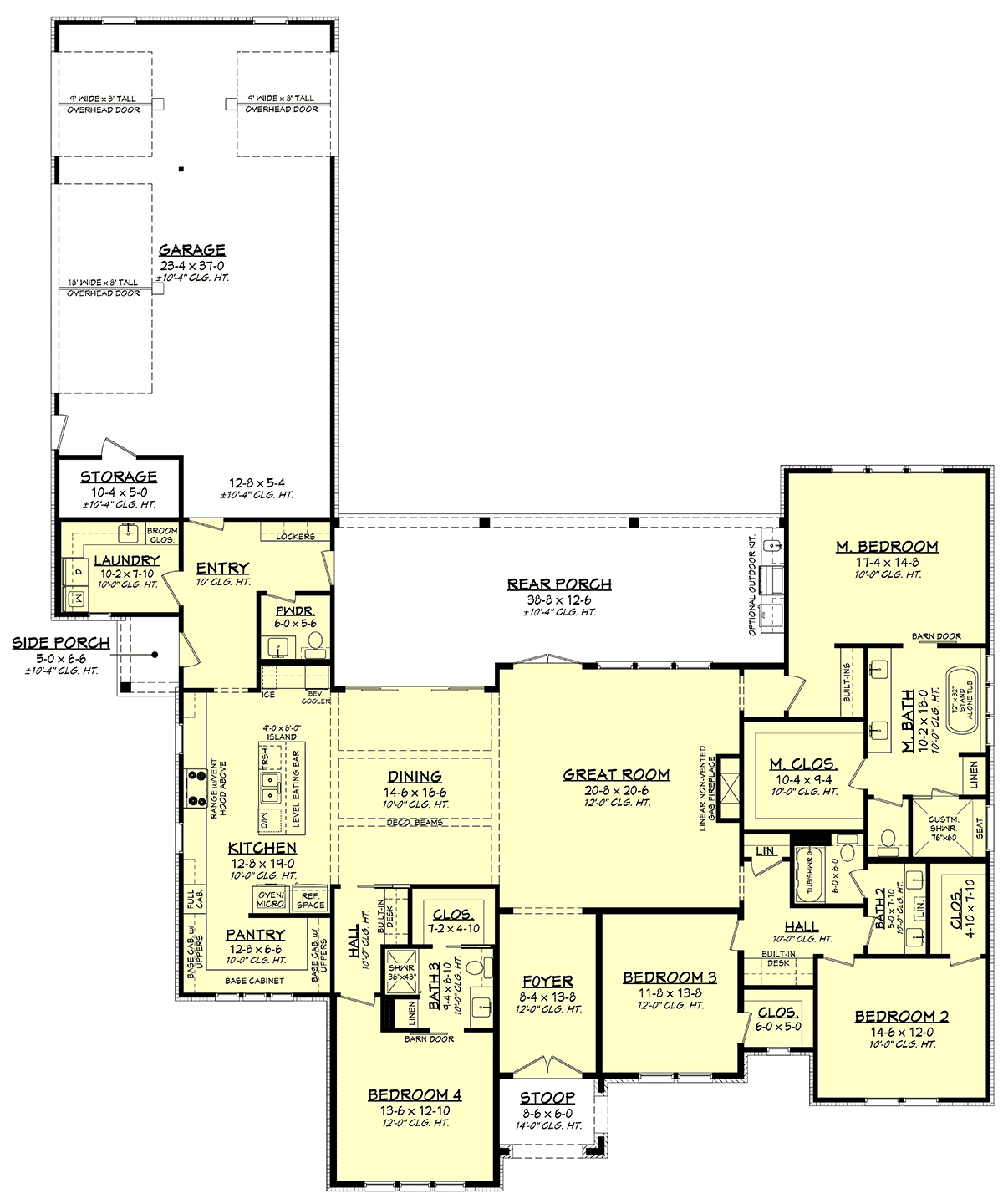 House Plan 82907 Level One