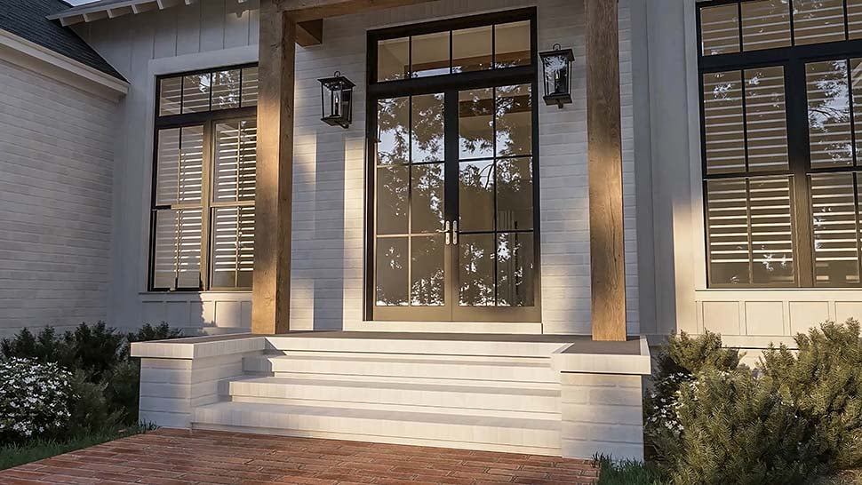 Farmhouse, Traditional Plan with 2253 Sq. Ft., 3 Bedrooms, 3 Bathrooms, 2 Car Garage Picture 9
