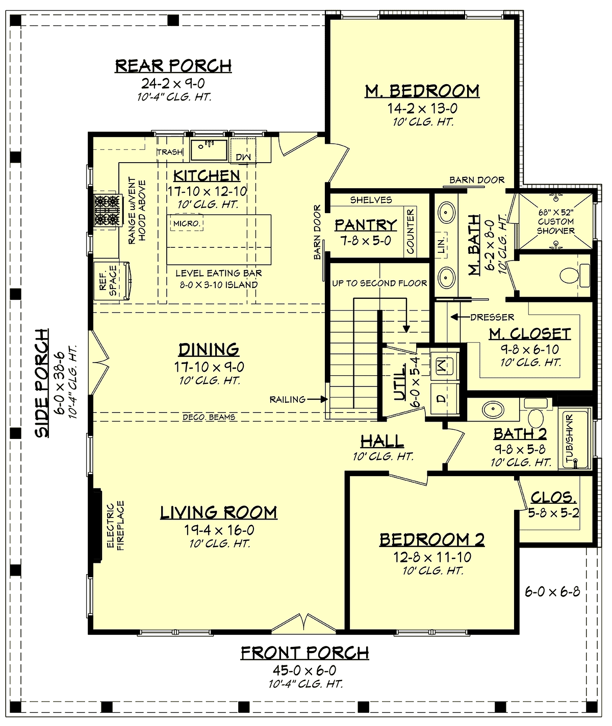 House Plan 82912 Level One