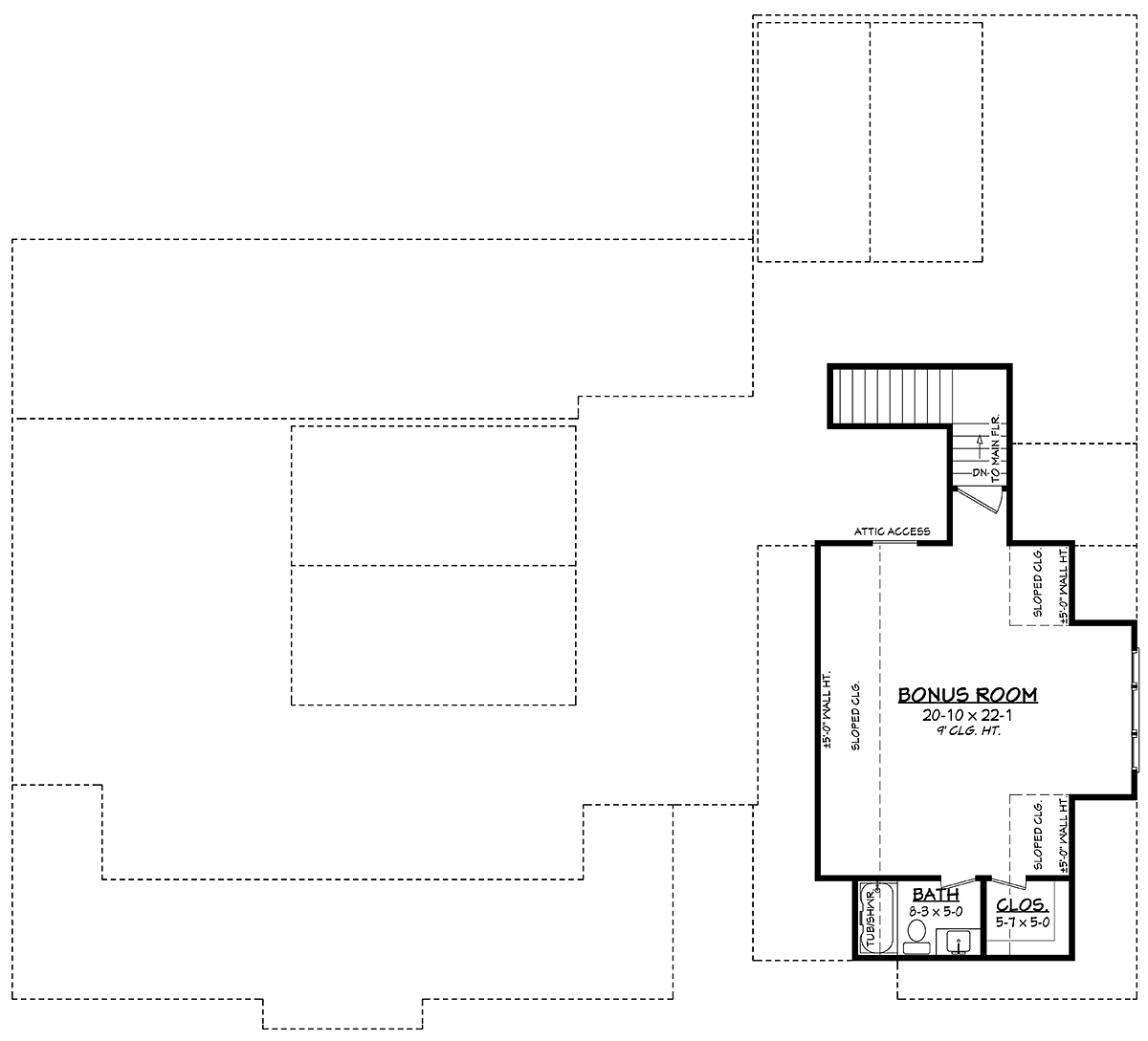 House Plan 82919 Level Two