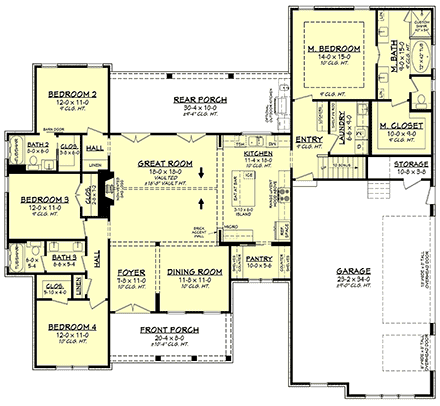 First Level Plan