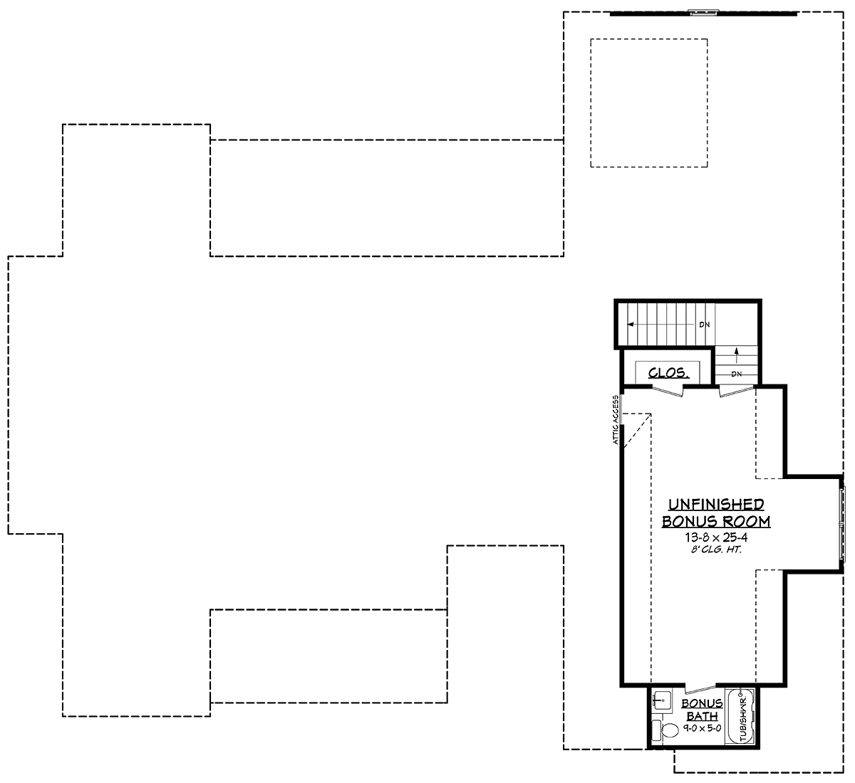 House Plan 82924 Level Two