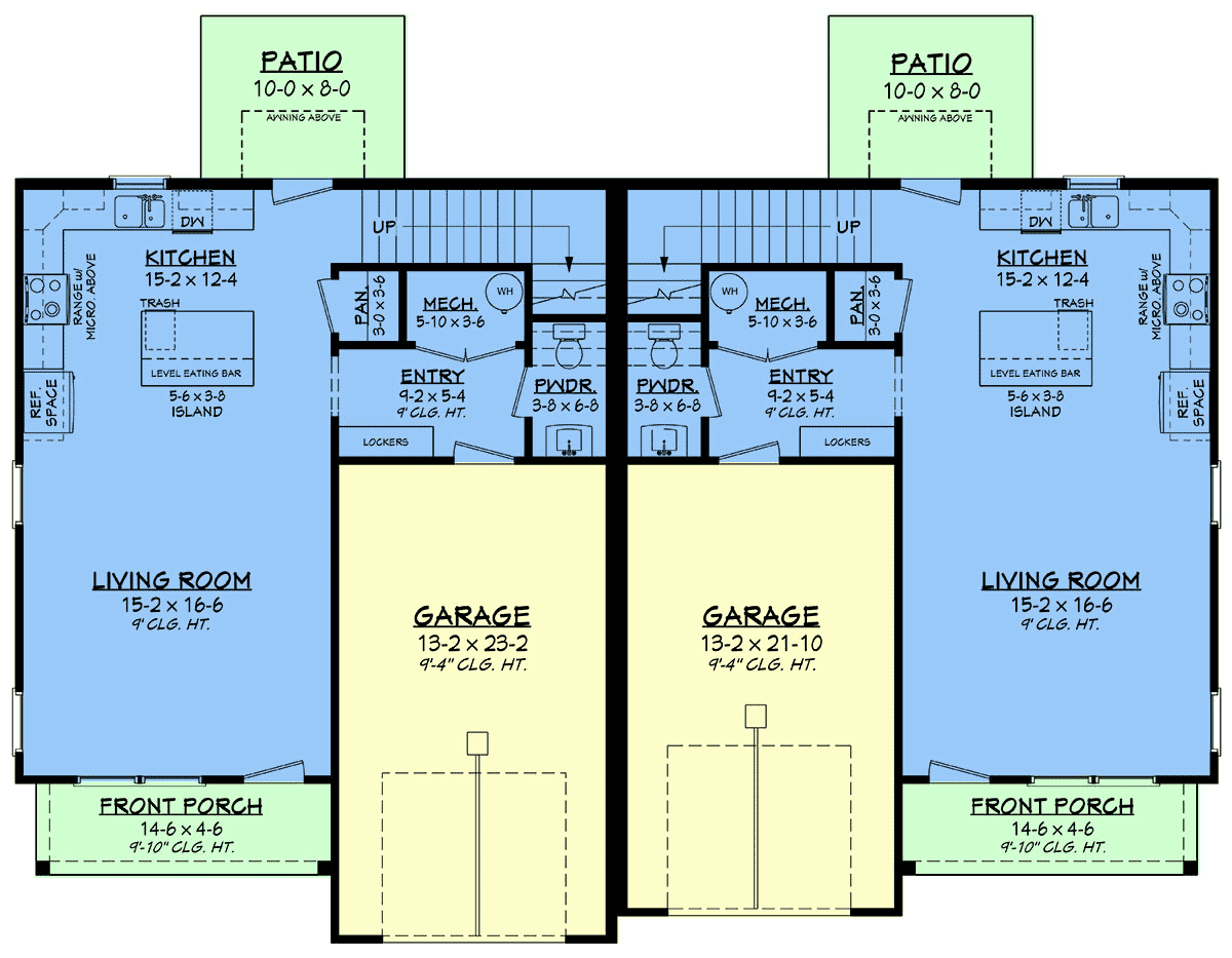 Multi-Family Plan 82933 Level One