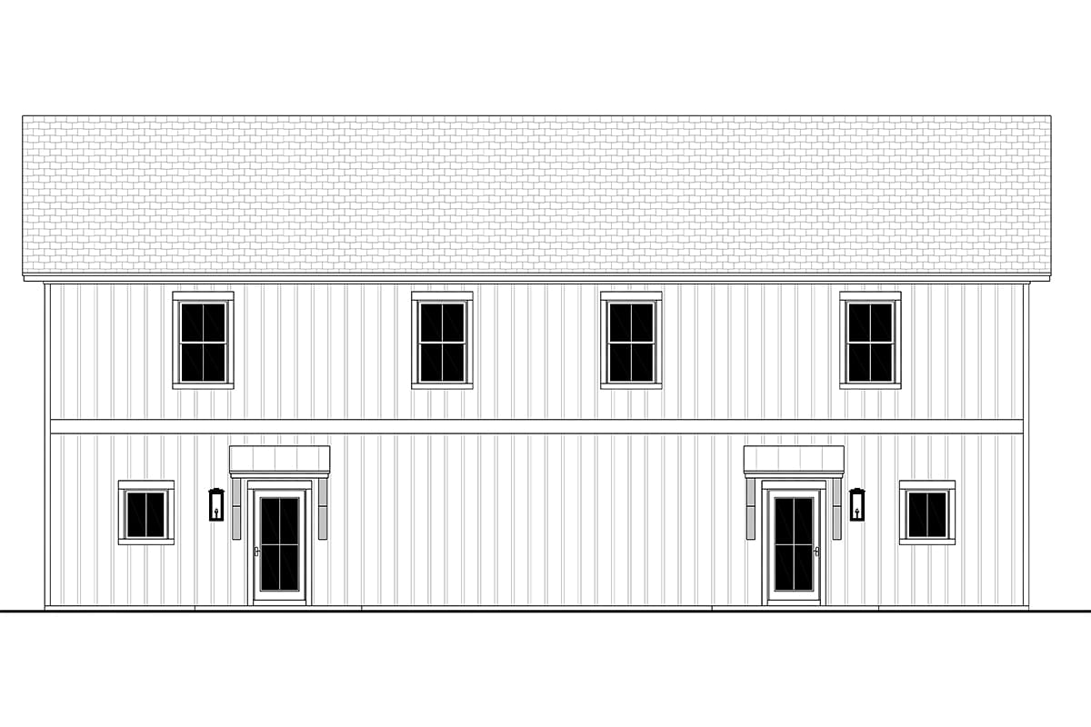 Rear Elevation