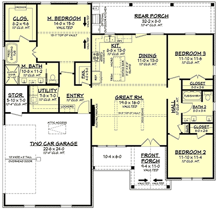 First Level Plan