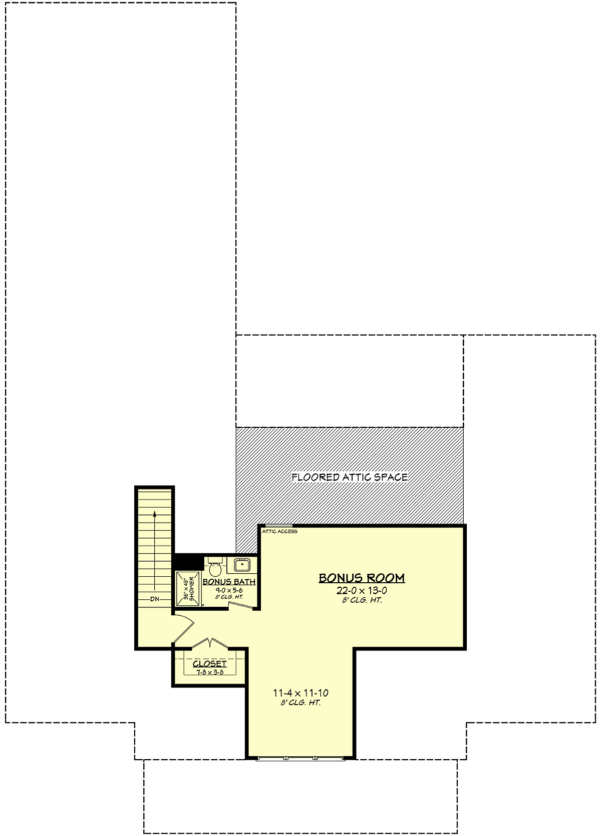 House Plan 82939 Level Two