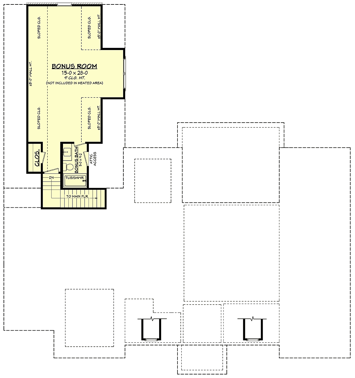 House Plan 82947 Level Two
