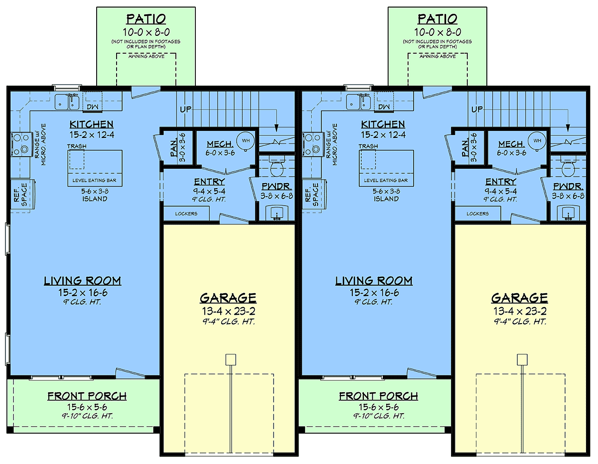 Multi-Family Plan 82948 Level One