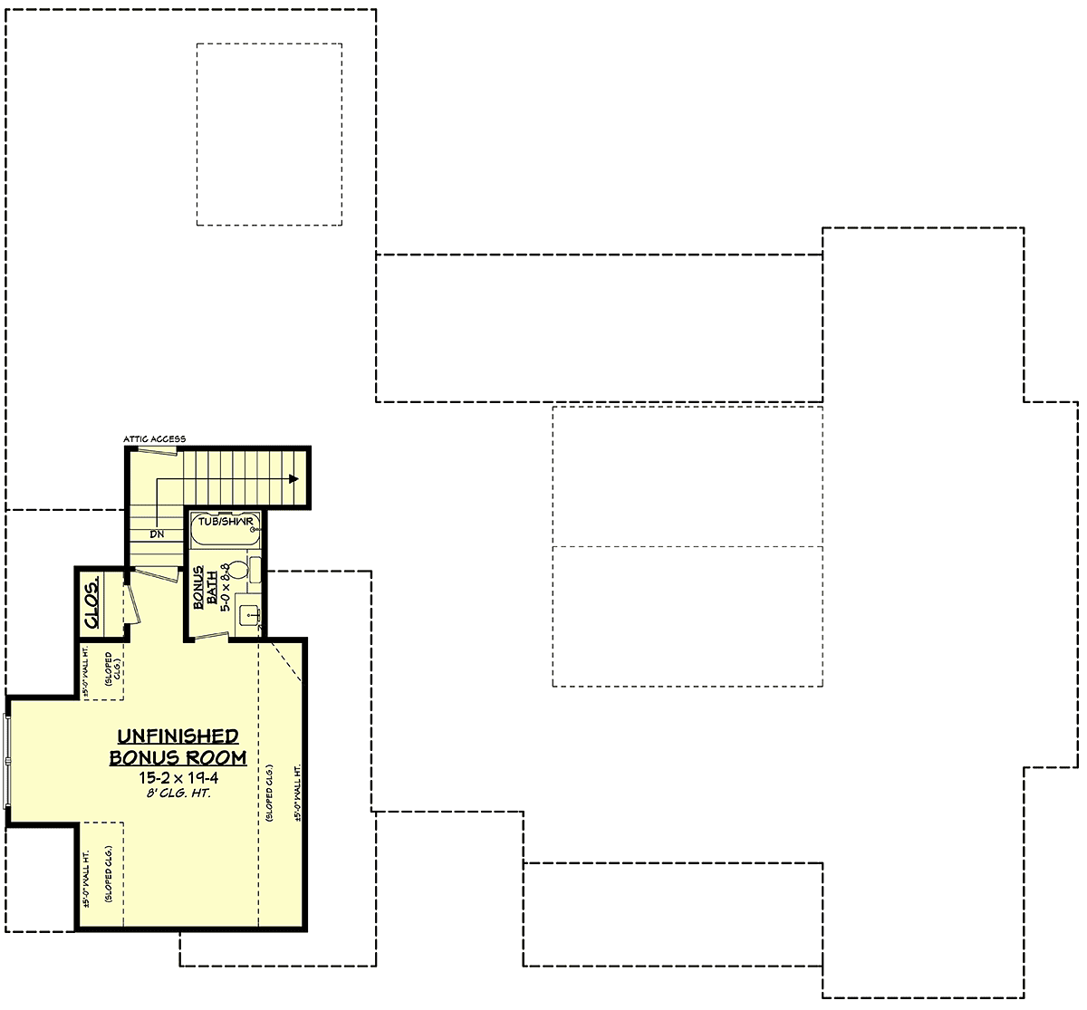 House Plan 82953 Level Two
