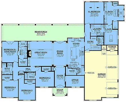 First Level Plan