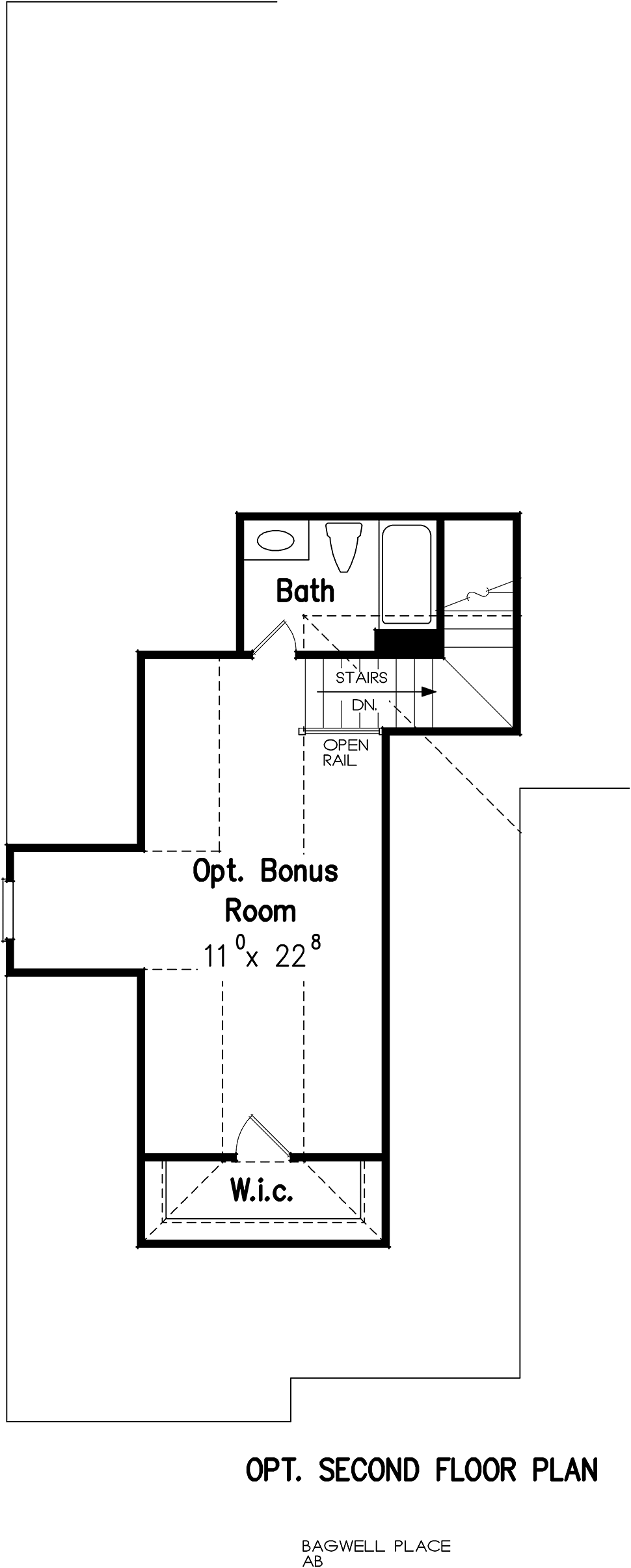 House Plan 83003 Level Two