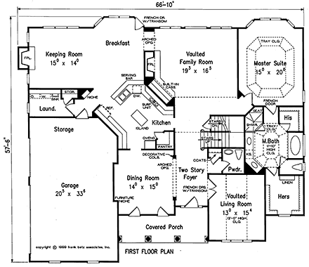 First Level Plan