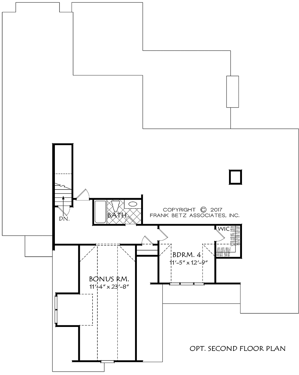 House Plan 83049 Level Two
