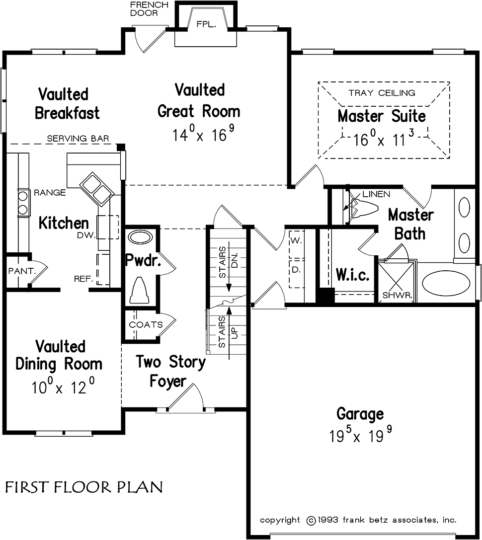 House Plan 83050 Level One