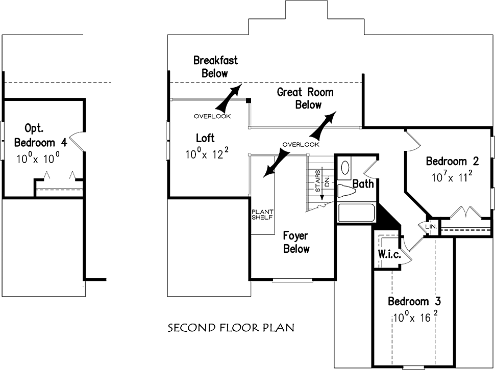 House Plan 83050 Level Two