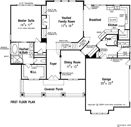 First Level Plan