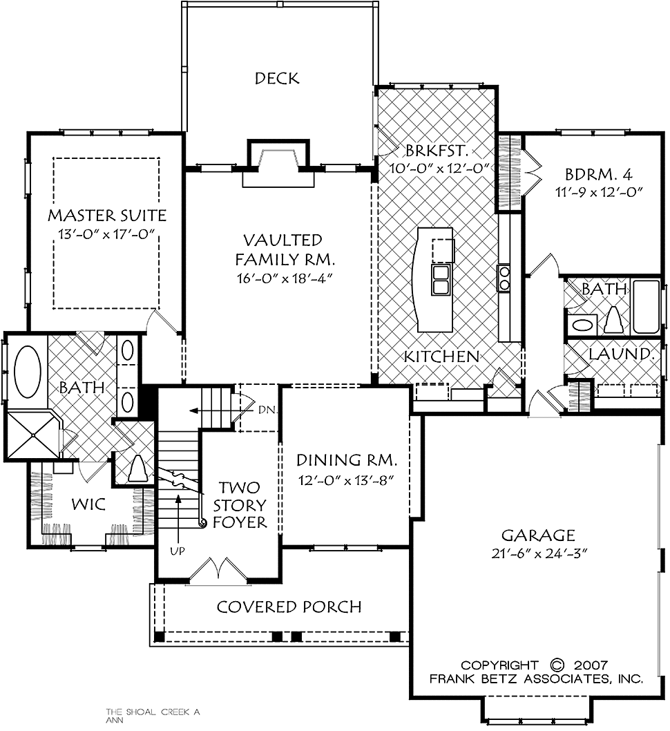 House Plan 83083 Level One