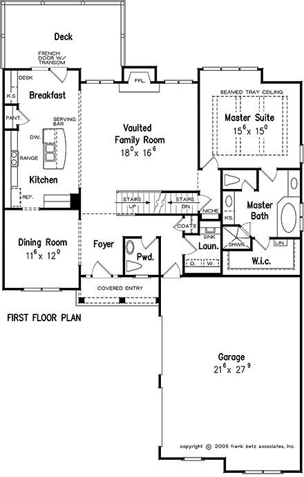 First Level Plan