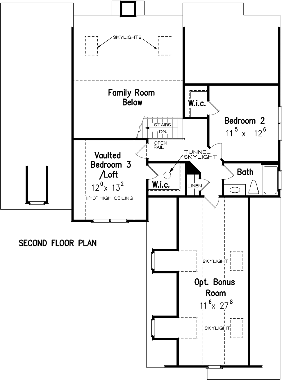 House Plan 83092 Level Two