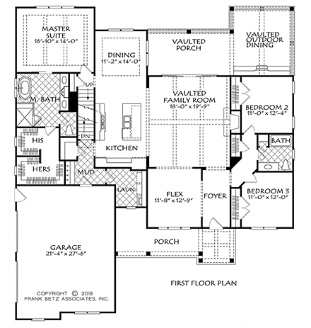 First Level Plan