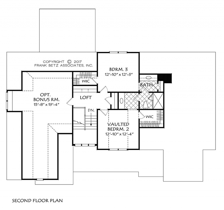 House Plan 83111 Level Two