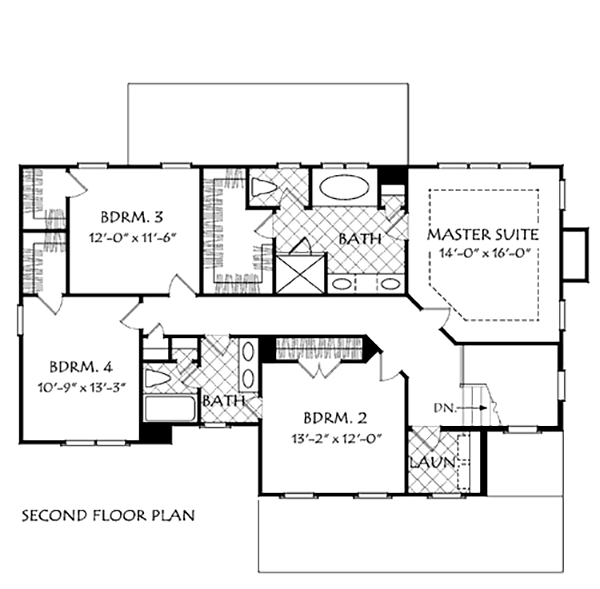 House Plan 83113 Level Two