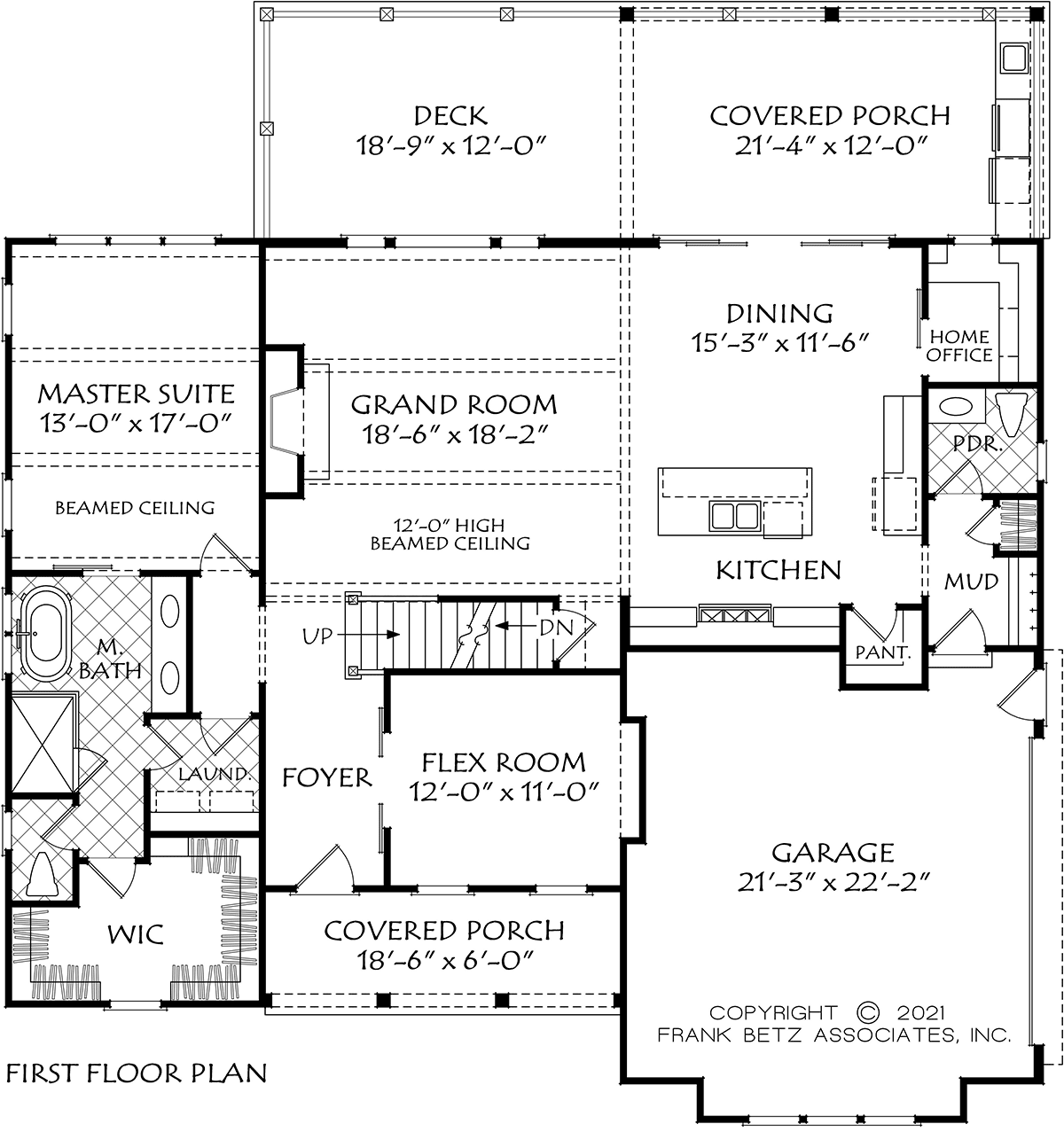 House Plan 83129 Level One