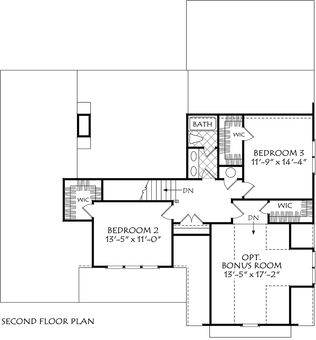 House Plan 83129 Level Two