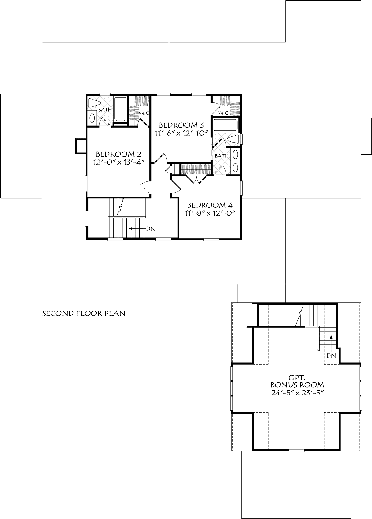 House Plan 83130 Level Two