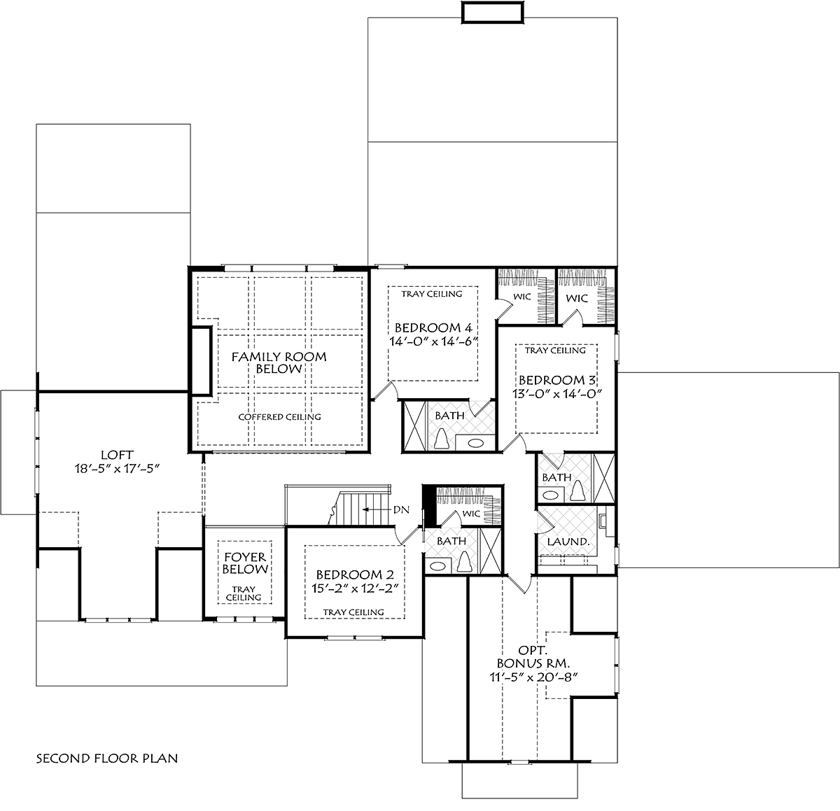 House Plan 83139 Level Two