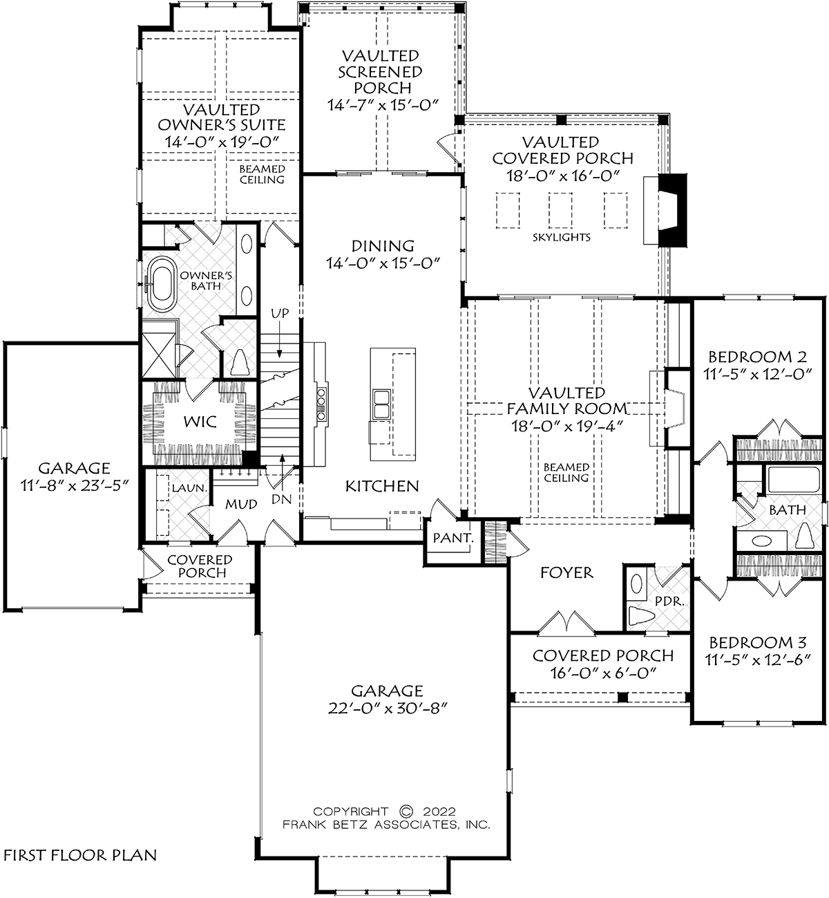 House Plan 83144 Level One