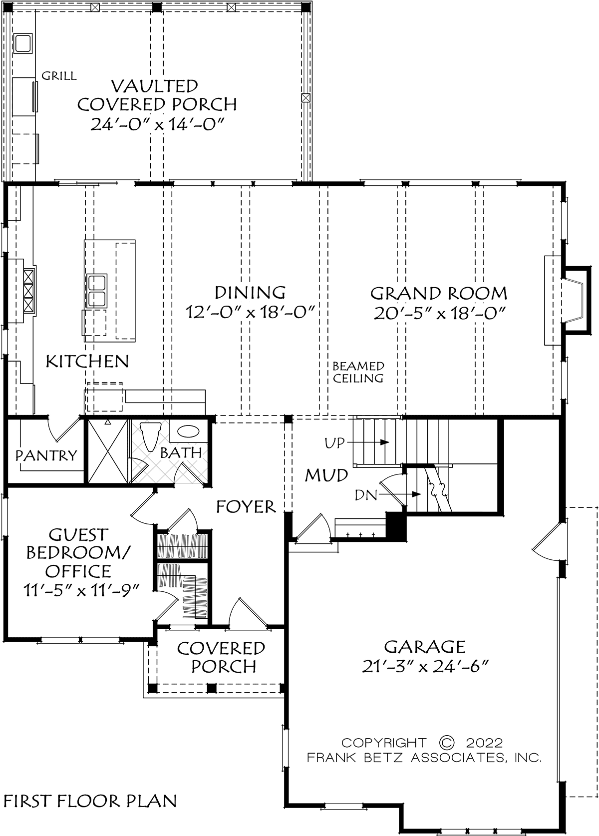 House Plan 83145 Level One
