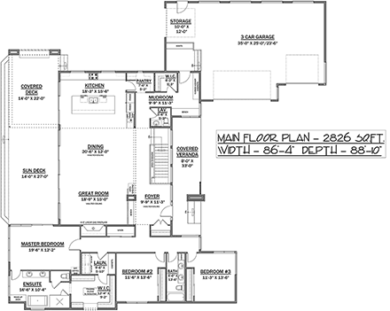 First Level Plan