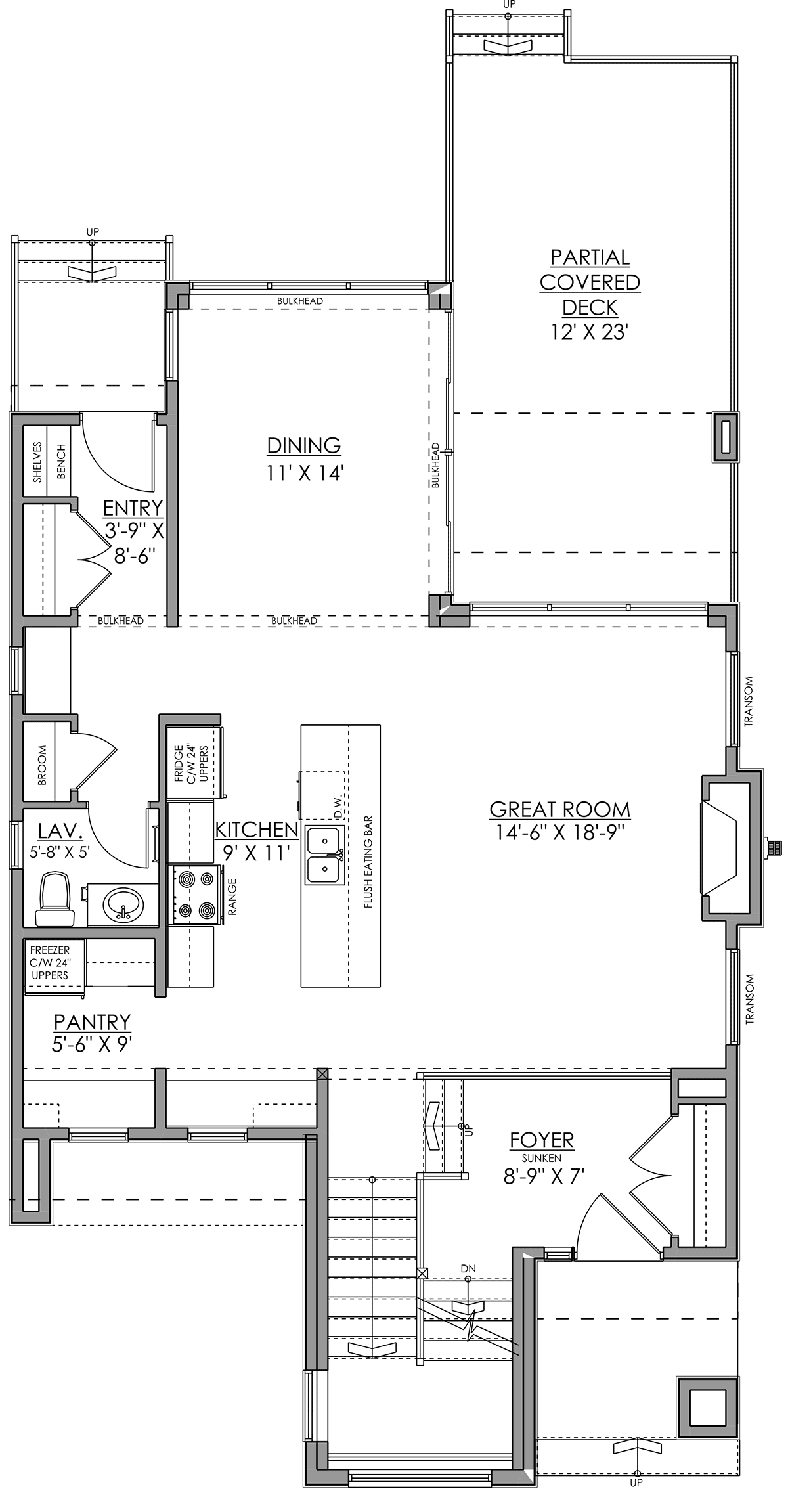House Plan 83359 Level One